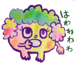 Gemogemo Sticker Tomoko Kouda GAHAKU sticker #4653447