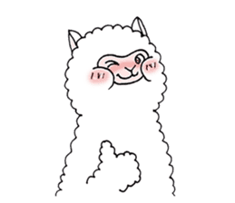 Alpy-the alpaca sticker #4653452