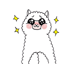 Alpy-the alpaca sticker #4653463