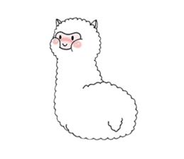 Alpy-the alpaca sticker #4653471