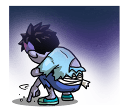 We're not Zombie sticker #4653742