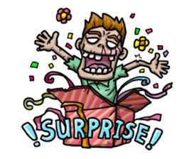 We're not Zombie sticker #4653759