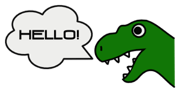 Rexy The Dinosaur: "Jurassic Fun"! sticker #4653888