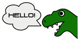 Rexy The Dinosaur: "Jurassic Fun"! sticker #4653888