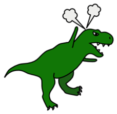 Rexy The Dinosaur: "Jurassic Fun"! sticker #4653889