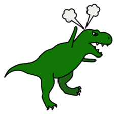 Rexy The Dinosaur: "Jurassic Fun"! sticker #4653889