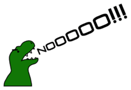 Rexy The Dinosaur: "Jurassic Fun"! sticker #4653893