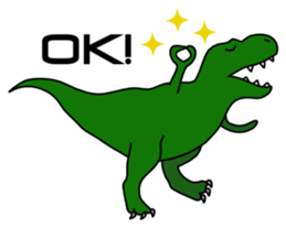 Rexy The Dinosaur: "Jurassic Fun"! sticker #4653894