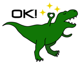 Rexy The Dinosaur: "Jurassic Fun"! sticker #4653894