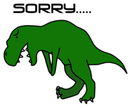 Rexy The Dinosaur: "Jurassic Fun"! sticker #4653895