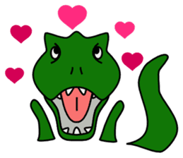 Rexy The Dinosaur: "Jurassic Fun"! sticker #4653896