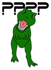 Rexy The Dinosaur: "Jurassic Fun"! sticker #4653897
