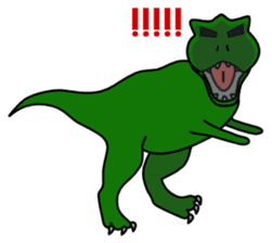 Rexy The Dinosaur: "Jurassic Fun"! sticker #4653901