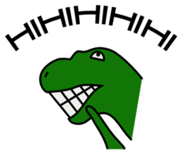 Rexy The Dinosaur: "Jurassic Fun"! sticker #4653902