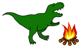Rexy The Dinosaur: "Jurassic Fun"! sticker #4653904