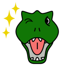 Rexy The Dinosaur: "Jurassic Fun"! sticker #4653905
