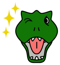 Rexy The Dinosaur: "Jurassic Fun"! sticker #4653905