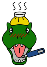 Rexy The Dinosaur: "Jurassic Fun"! sticker #4653906