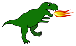 Rexy The Dinosaur: "Jurassic Fun"! sticker #4653910