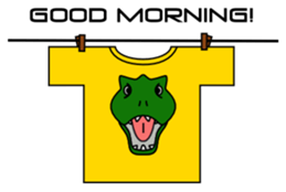 Rexy The Dinosaur: "Jurassic Fun"! sticker #4653911