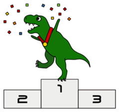 Rexy The Dinosaur: "Jurassic Fun"! sticker #4653912