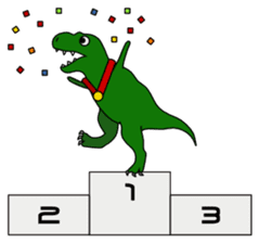 Rexy The Dinosaur: "Jurassic Fun"! sticker #4653912