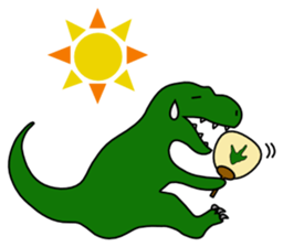Rexy The Dinosaur: "Jurassic Fun"! sticker #4653914