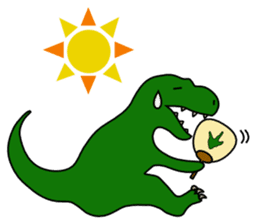 Rexy The Dinosaur: "Jurassic Fun"! sticker #4653914