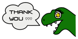 Rexy The Dinosaur: "Jurassic Fun"! sticker #4653917