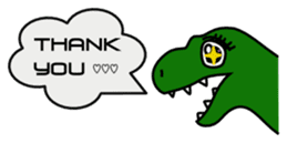 Rexy The Dinosaur: "Jurassic Fun"! sticker #4653917