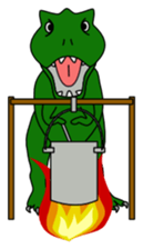 Rexy The Dinosaur: "Jurassic Fun"! sticker #4653921