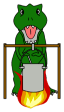 Rexy The Dinosaur: "Jurassic Fun"! sticker #4653921