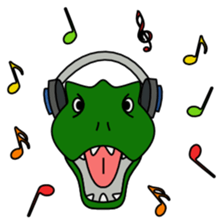 Rexy The Dinosaur: "Jurassic Fun"! sticker #4653922