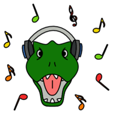 Rexy The Dinosaur: "Jurassic Fun"! sticker #4653922