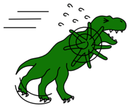 Rexy The Dinosaur: "Jurassic Fun"! sticker #4653923