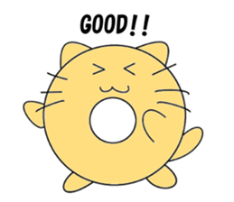 Donut of cat sticker #4654211