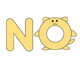 Donut of cat sticker #4654213