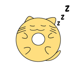 Donut of cat sticker #4654219