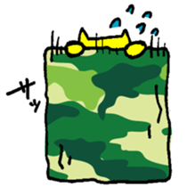 THE YELLOW CAT -Go to Survival game2- sticker #4654347