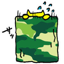 THE YELLOW CAT -Go to Survival game2- sticker #4654347