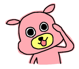 PINK DOG sticker #4654568