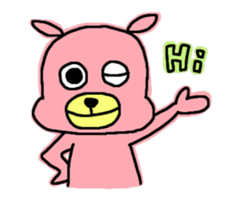 PINK DOG sticker #4654569