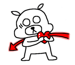 PINK DOG sticker #4654571