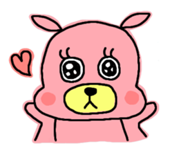 PINK DOG sticker #4654573