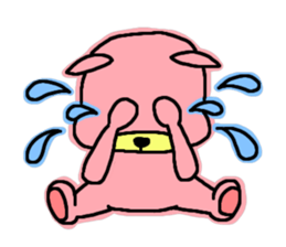 PINK DOG sticker #4654575