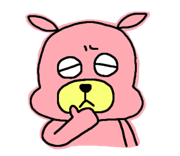 PINK DOG sticker #4654577