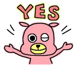 PINK DOG sticker #4654578