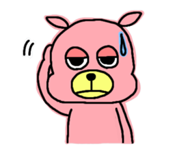 PINK DOG sticker #4654579