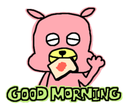 PINK DOG sticker #4654581