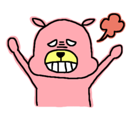 PINK DOG sticker #4654583